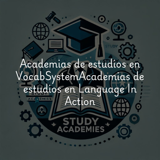 Academias de estudios en