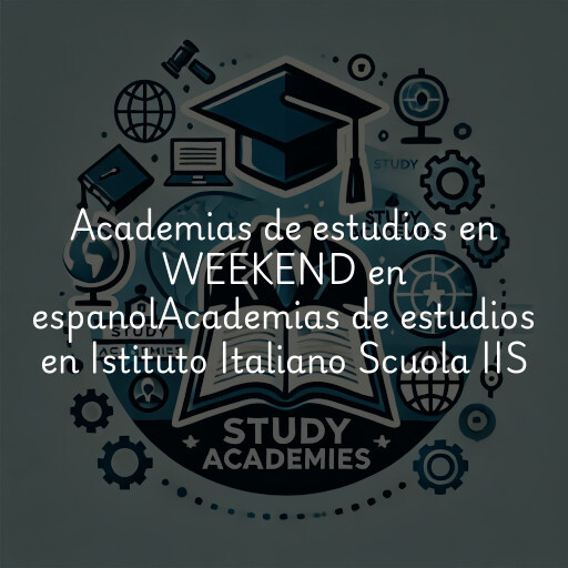 Academias de estudios en