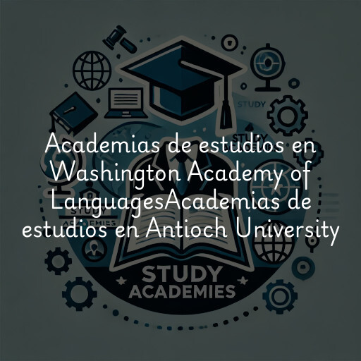 Academias de estudios en