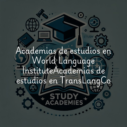 Academias de estudios en