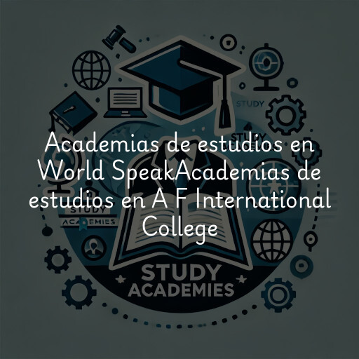 Academias de estudios en