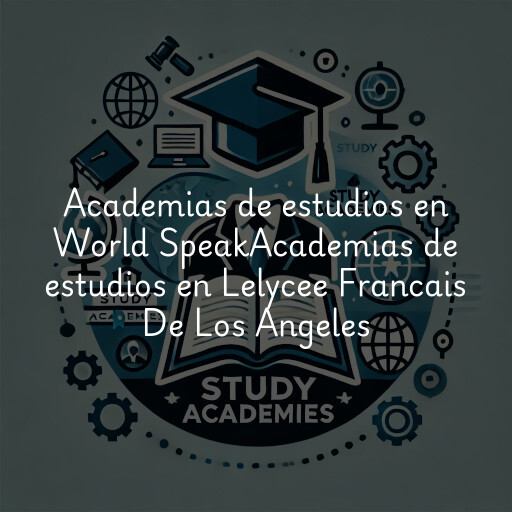 Academias de estudios en