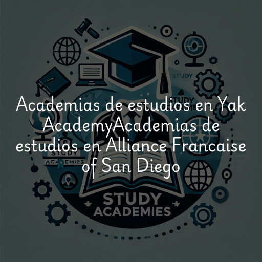 Academias de estudios en