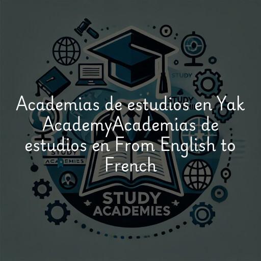 Academias de estudios en