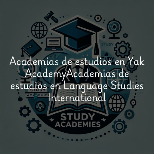 Academias de estudios en