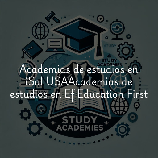 Academias de estudios en