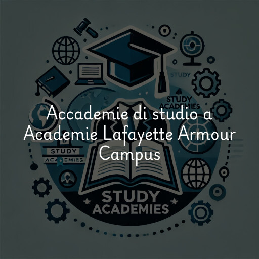 Accademie di studio a Academie Lafayette Armour Campus