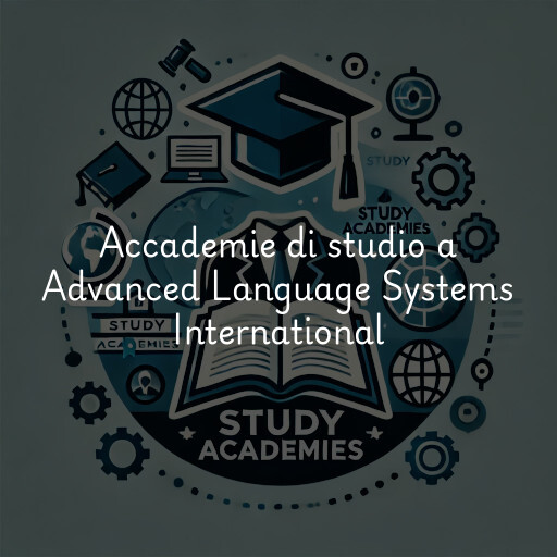 Accademie di studio a Advanced Language Systems International
