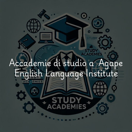 Accademie di studio a Agape English Language Institute
