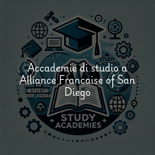Accademie di studio a Alliance Francaise of San Diego