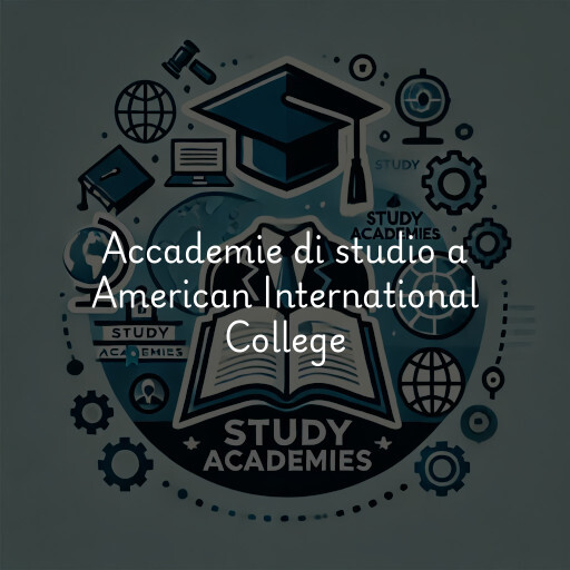 Accademie di studio a American International College