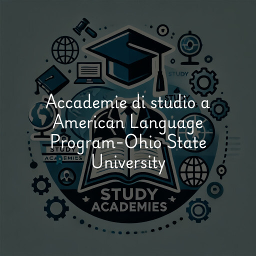 Accademie di studio a American Language Program-Ohio State University