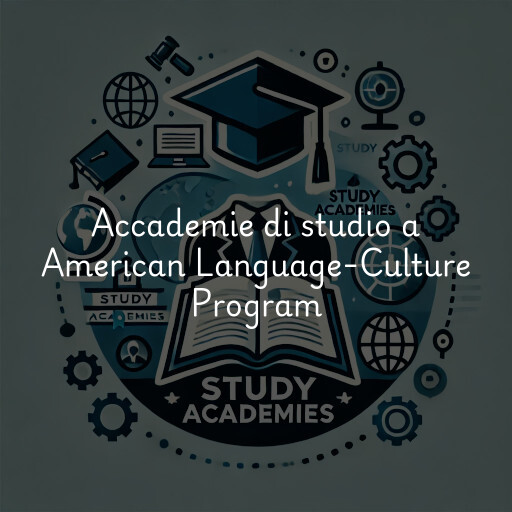 Accademie di studio a American Language-Culture Program