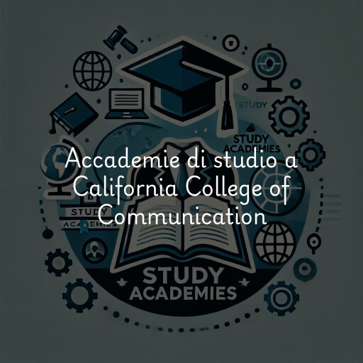 Accademie di studio a California College of Communication