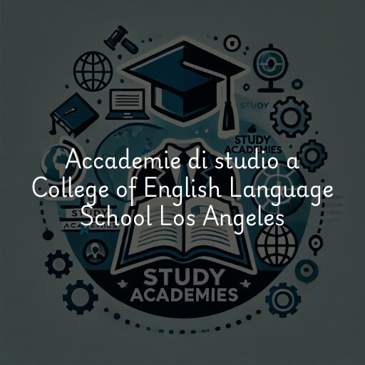 Accademie di studio a College of English Language School Los Angeles