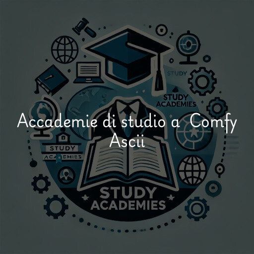 Accademie di studio a Comfy Ascii