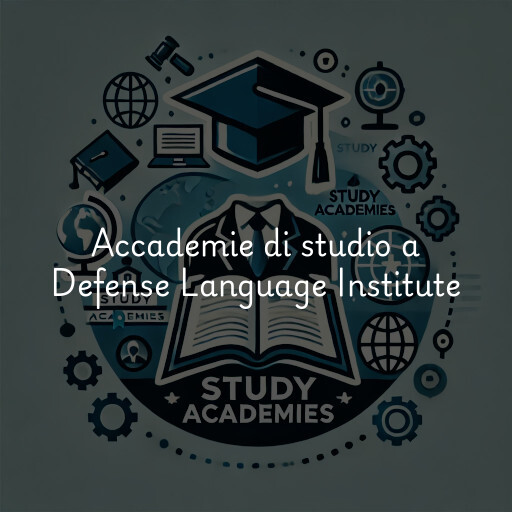 Accademie di studio a Defense Language Institute