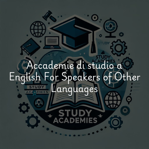 Accademie di studio a English For Speakers of Other Languages