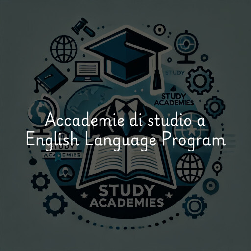 Accademie di studio a English Language Program