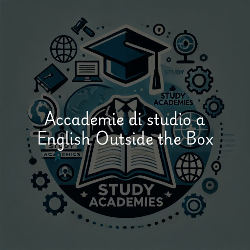 Accademie di studio a English Outside the Box