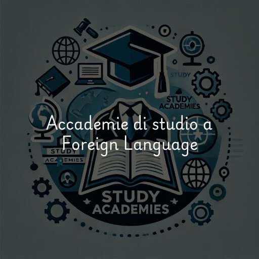 Accademie di studio a Foreign Language & Litr