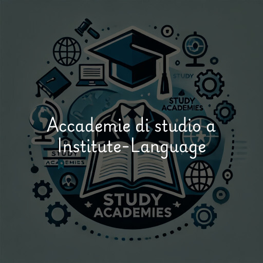 Accademie di studio a Institute-Language & Phnlgy