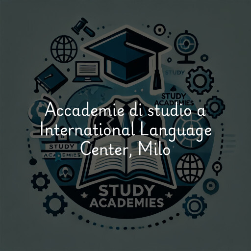 Accademie di studio a International Language Center, Milo