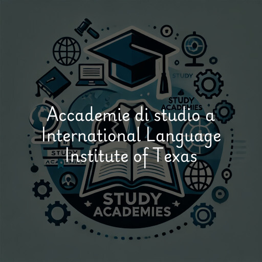 Accademie di studio a International Language Institute of Texas