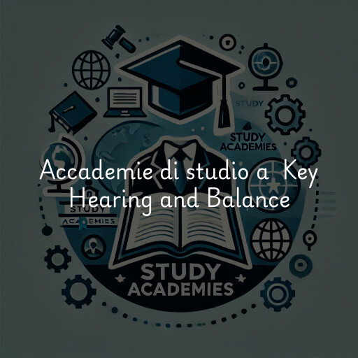 Accademie di studio a Key Hearing and Balance
