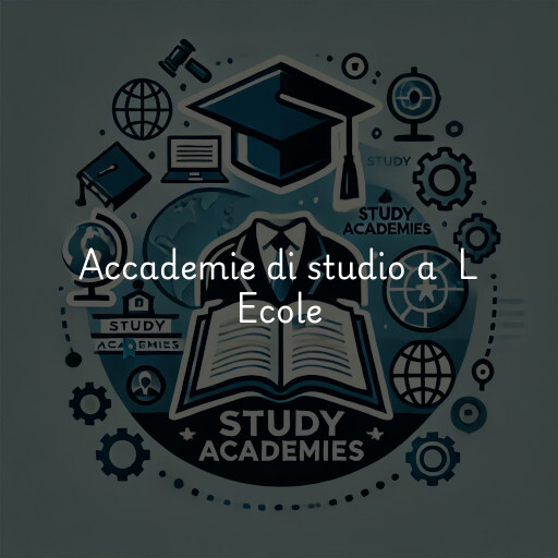 Accademie di studio a L Ecole