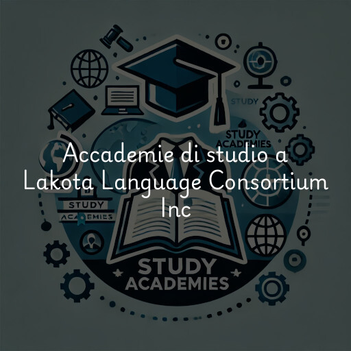 Accademie di studio a Lakota Language Consortium Inc