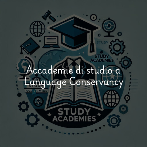 Accademie di studio a Language Conservancy