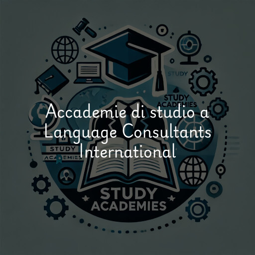 Accademie di studio a Language Consultants International