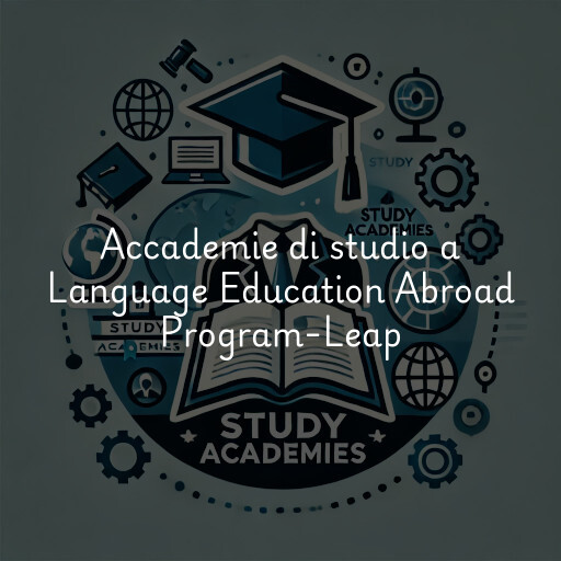 Accademie di studio a Language Education Abroad Program-Leap