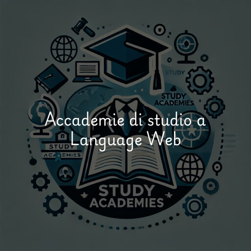 Accademie di studio a Language Web