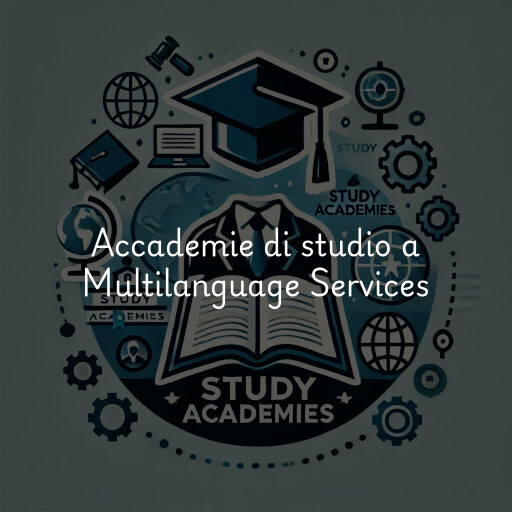 Accademie di studio a Multilanguage Services