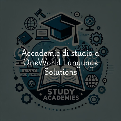 Accademie di studio a OneWorld Language Solutions