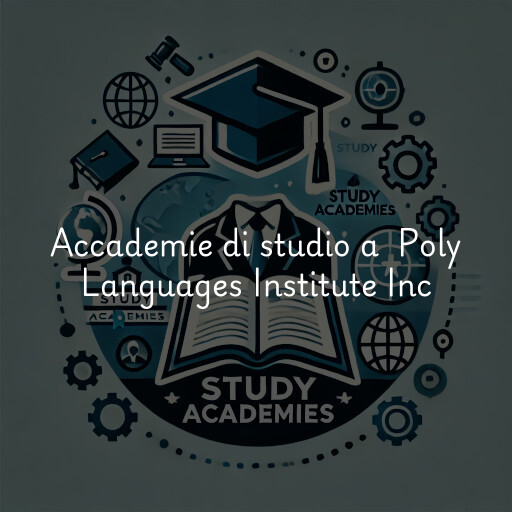 Accademie di studio a Poly Languages Institute Inc