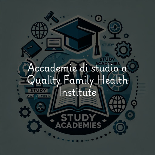 Accademie di studio a Quality Family Health Institute