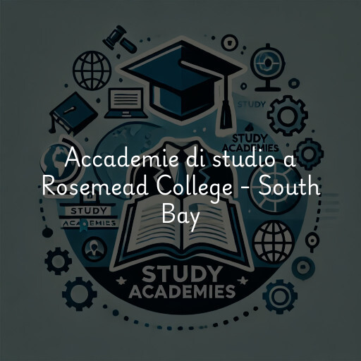 Accademie di studio a Rosemead College - South Bay