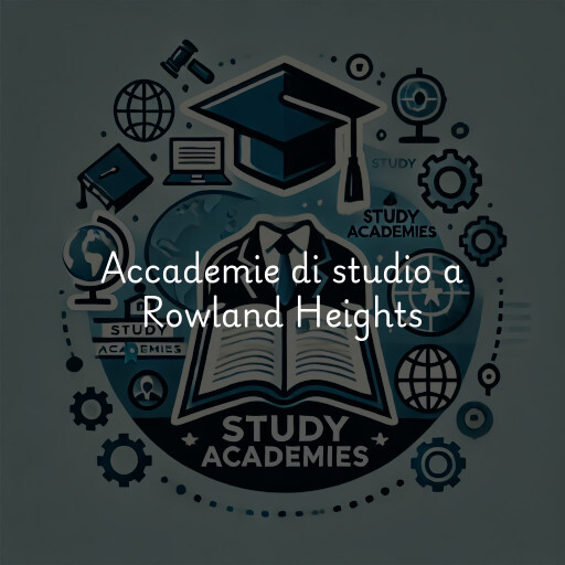 Accademie di studio a Rowland Heights