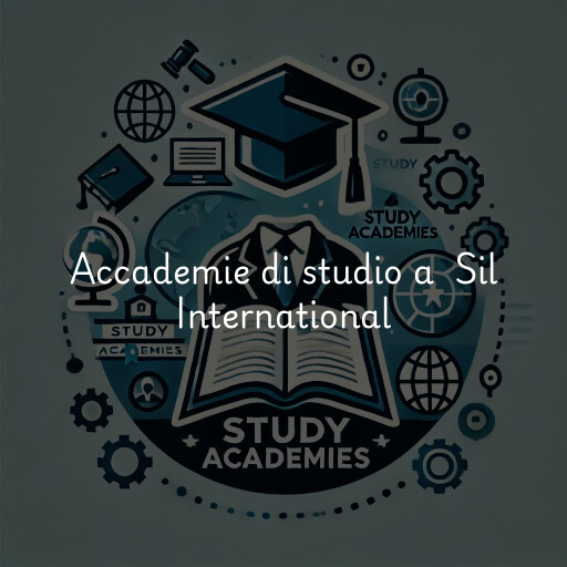 Accademie di studio a Sil International