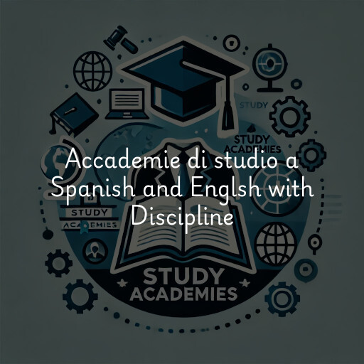Accademie di studio a Spanish and Englsh with Discipline