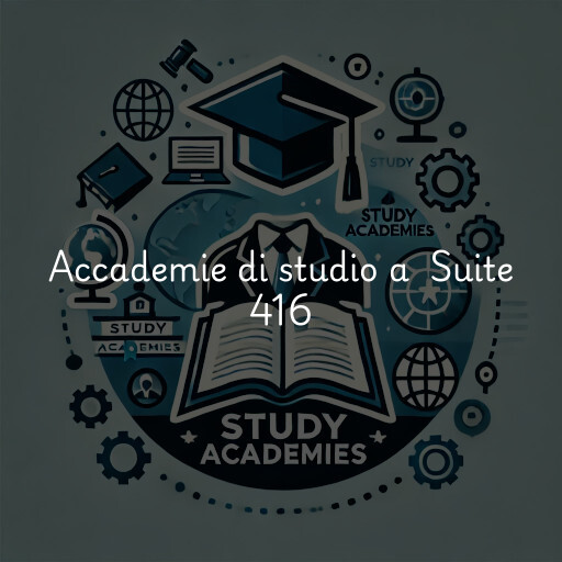 Accademie di studio a Suite 416