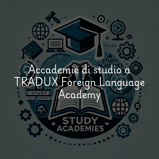 Accademie di studio a TRADUX Foreign Language Academy