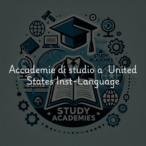 Accademie di studio a United States Inst-Language