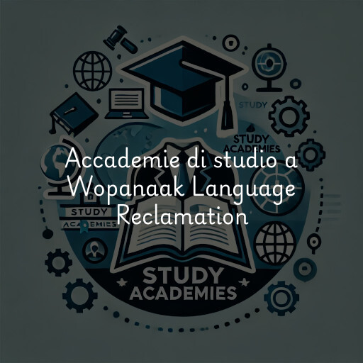 Accademie di studio a Wopanaak Language Reclamation