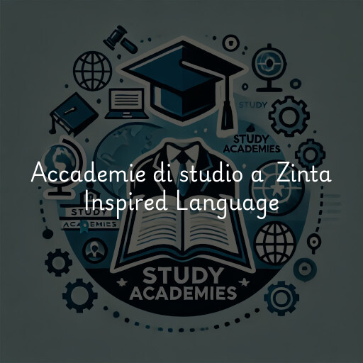 Accademie di studio a Zinta Inspired Language