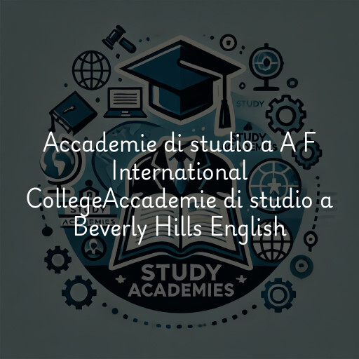 Accademie di studio a