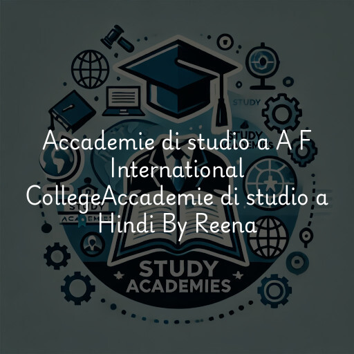 Accademie di studio a